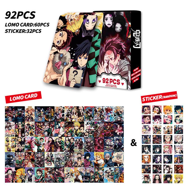 92pcs/set Anime Kimetsu No Yaiba Lomo Card Double-sided Hd Color Printing Picture Collection Cards
92pcs/set Anime Kimetsu No Yaiba Lomo Card Double-sided Hd Color Printing Picture Collection Cards