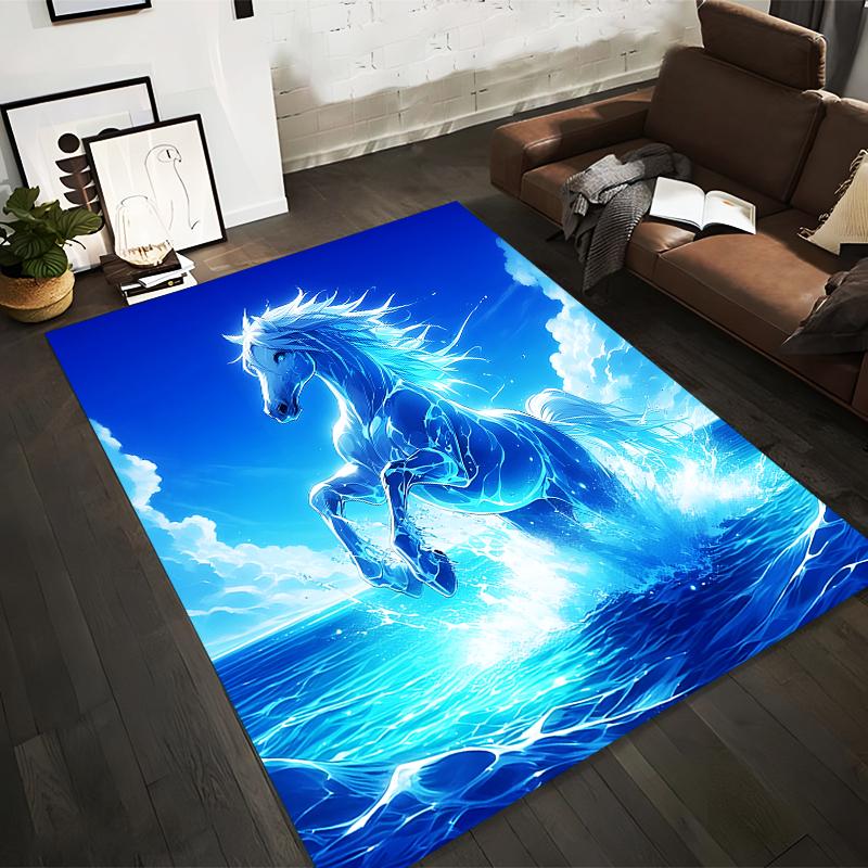 Blue Ocean Fantasy Horse Printed Carpet for Living Room Decor Suitable for use as an anti-slip for living room bedroom sofas 40x60cm( 15x23in )
Blue Ocean Fantasy Horse Printed Carpet for Living Room Decor Suitable for use as an anti-slip for living room bedroom sofas 40x60cm( 15x23in )