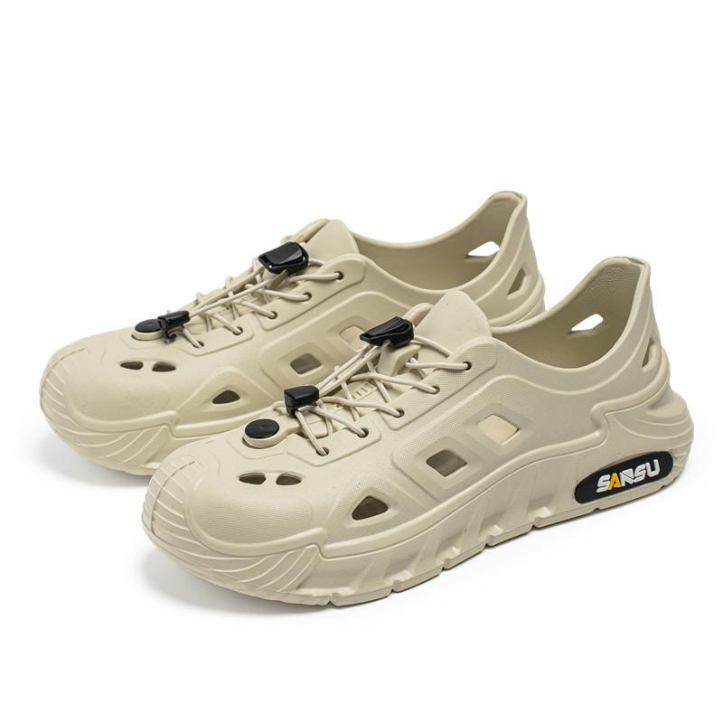 Men s shoes new trend outdoor hole shoes men s summer leisure all-inclusive beach shoes thick-soled stepping on shit feeling external sandals 44
Men s shoes new trend outdoor hole shoes men s summer leisure all-inclusive beach shoes thick-soled stepping on shit feeling external sandals 44