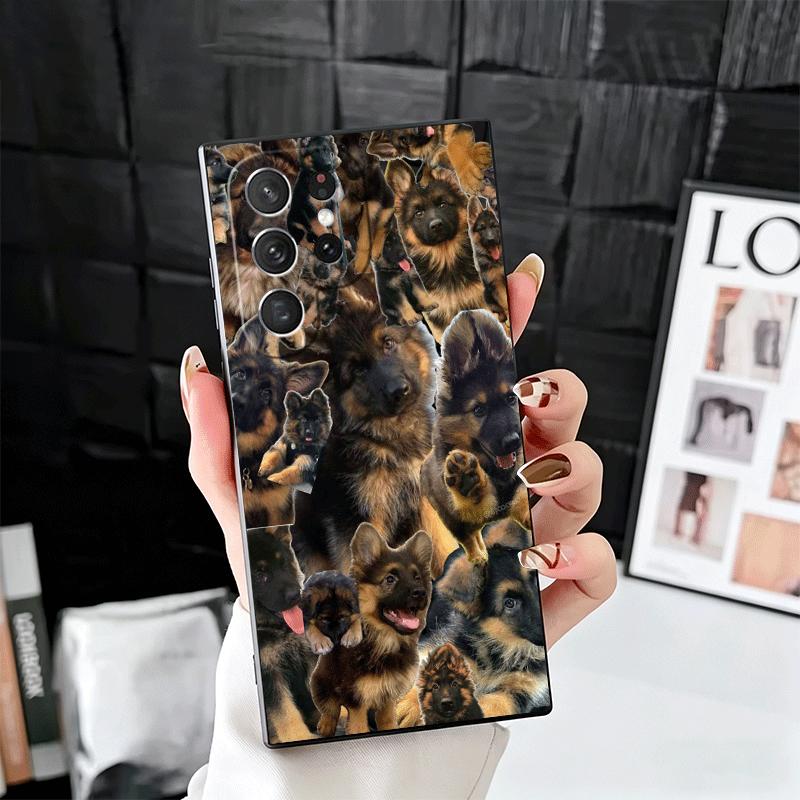 German Shepherd Dog Soft Phone Case for Samsung Galaxy S26 S25 Edge S24 Ultra S23 Plus S22 S21 FE S20 Black Cover Back Shell Samsung S24 Plus
German Shepherd Dog Soft Phone Case for Samsung Galaxy S26 S25 Edge S24 Ultra S23 Plus S22 S21 FE S20 Black Cover Back Shell Samsung S24 Plus