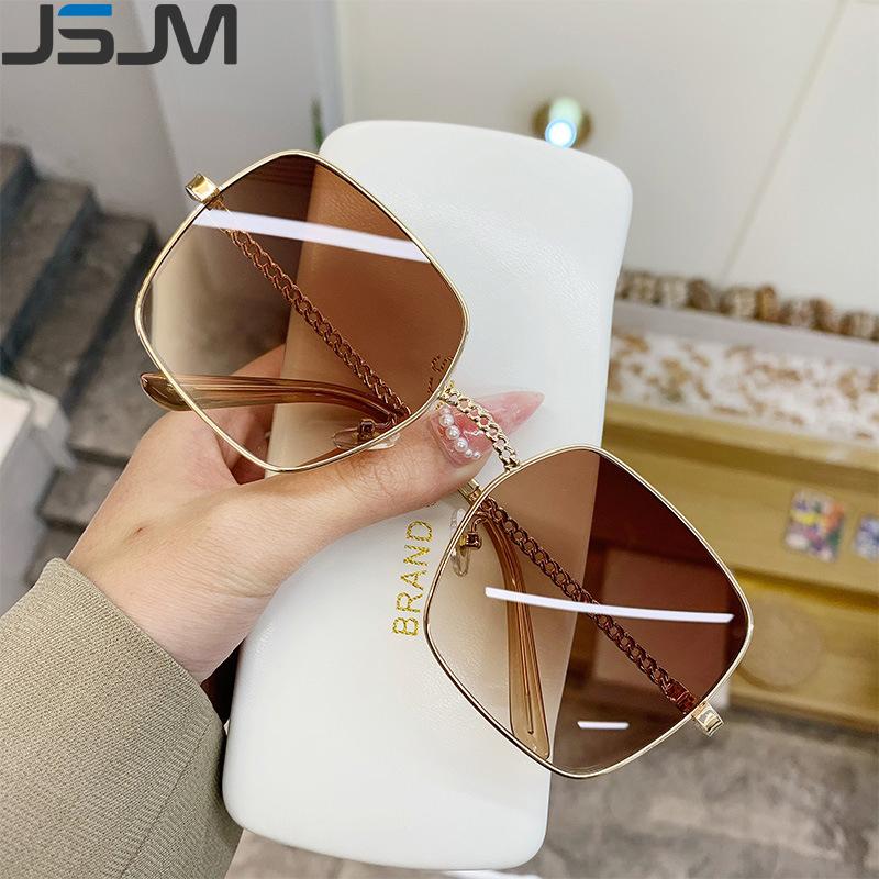 JSJM New Fashion Big Frame Sunglasses Women Classic Brand Design Luxury Metal Oversize Sun Glasses Female Oculos De Sol UV400 шампанського
JSJM New Fashion Big Frame Sunglasses Women Classic Brand Design Luxury Metal Oversize Sun Glasses Female Oculos De Sol UV400 шампанського