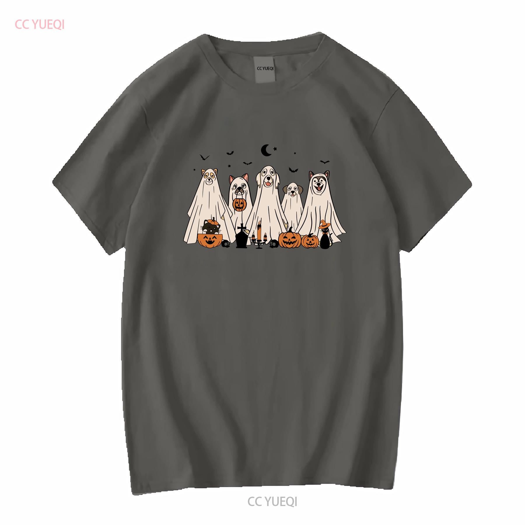 Comfort Colors T Shirt Cute spooky season dog ghost Halloween Fall shirts for Women lover long or short sleeves vintage Washed 4XL
Comfort Colors T Shirt Cute spooky season dog ghost Halloween Fall shirts for Women lover long or short sleeves vintage Washed 4XL