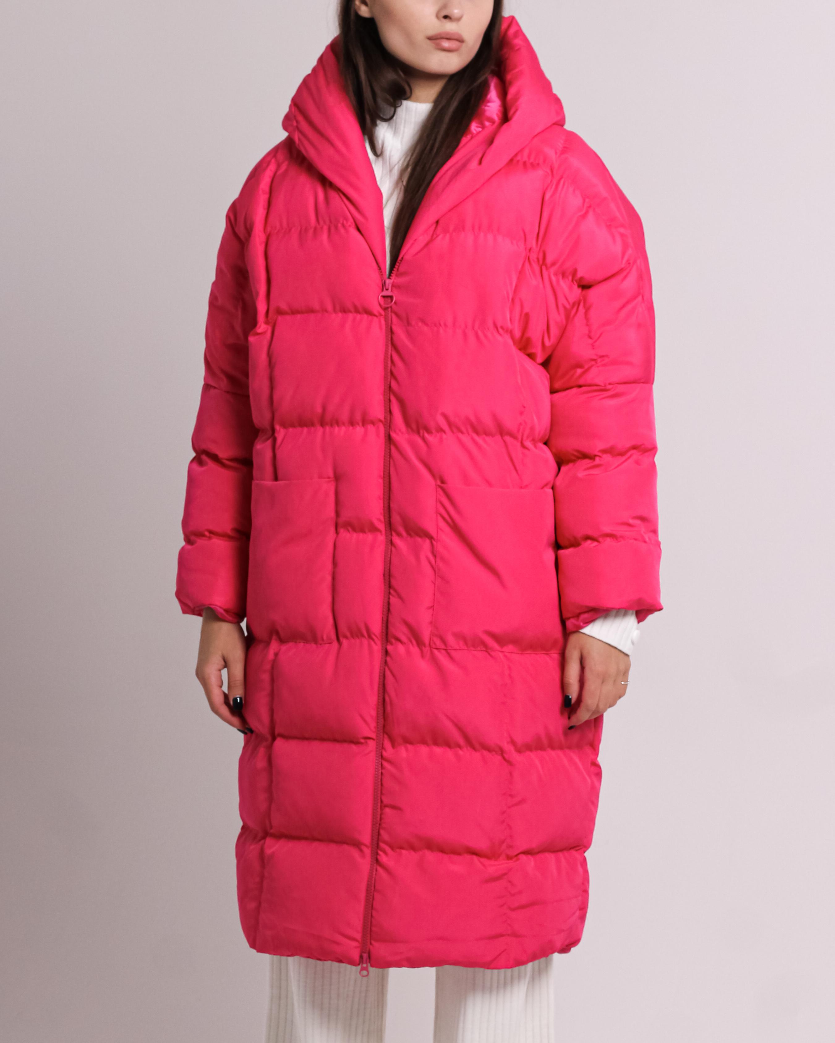 Пальто з поясом Avrile 10325 Фуксія One Size мода фуксії кольору
Пальто з поясом Avrile 10325 Фуксія One Size мода фуксії кольору