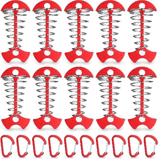Deck Anchor Pegs with Carabiners, Windproof Aluminum Deck Tie Down Spring Tent Stakes, Camping Outdoor Fishbone Tent Anchors Tent Roof чёрный
Deck Anchor Pegs with Carabiners, Windproof Aluminum Deck Tie Down Spring Tent Stakes, Camping Outdoor Fishbone Tent Anchors Tent Roof чёрный