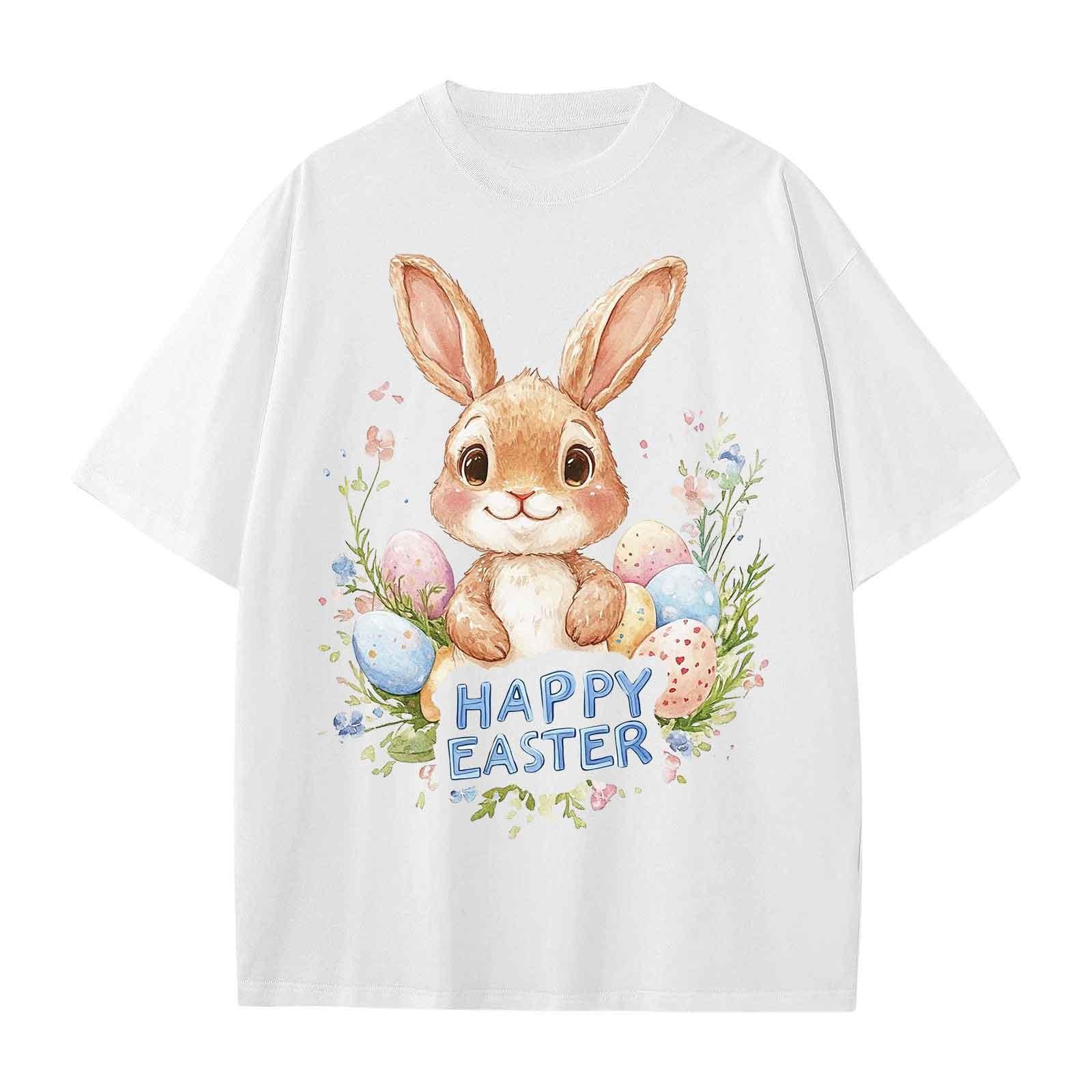 Повседневная свободная футболка с принтом «Пасха» для мальчиков и девочек, круглый вырез, короткий рукав, свитер 160 белый
Повседневная свободная футболка с принтом «Пасха» для мальчиков и девочек, круглый вырез, короткий рукав, свитер 160 белый