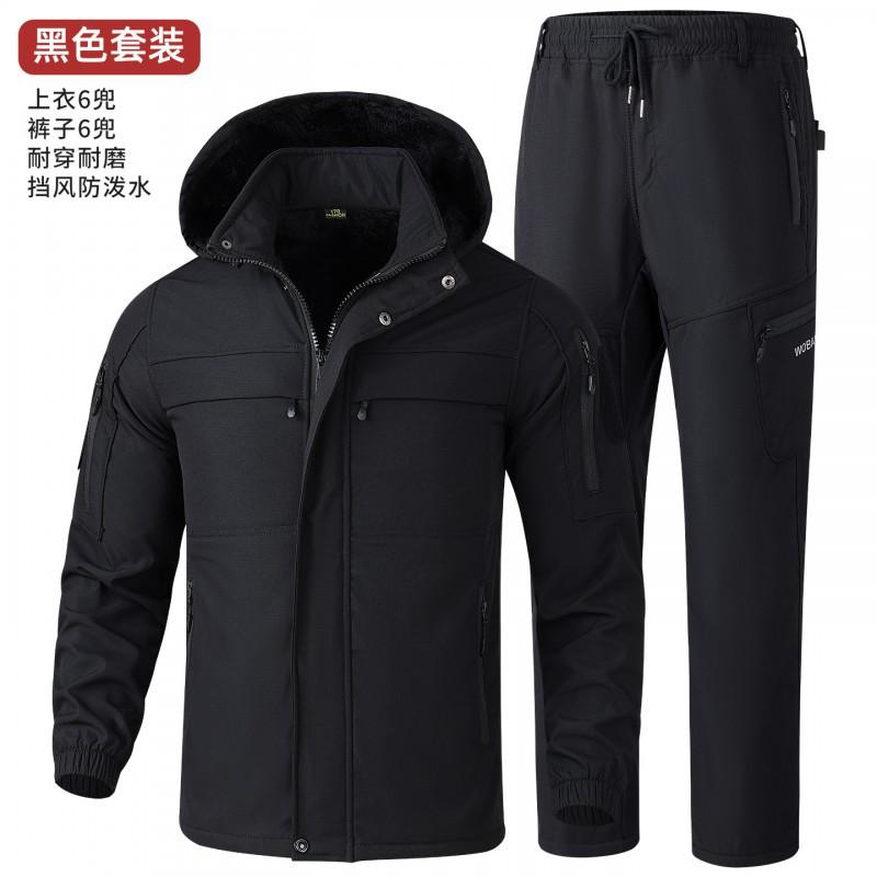 Charge Suit Plus Cashmere Men s Outdoor Casual Work Clothes Labor Protection Wear-resistant Dirt-resistant Multi-pocket Tooling 185 yards recommended 160-175 kg
Charge Suit Plus Cashmere Men s Outdoor Casual Work Clothes Labor Protection Wear-resistant Dirt-resistant Multi-pocket Tooling 185 yards recommended 160-175 kg