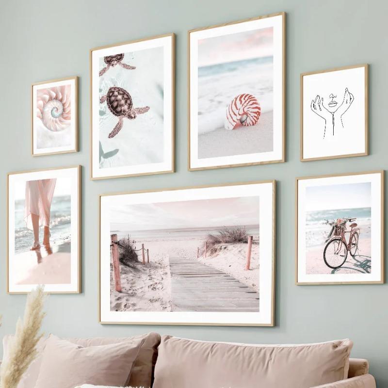 Travel Beach Wall Art Canvas Painting Summer Pink Sunny Bridge Conch Line Girl Posters And Prints Wall Picture For Living Room 21cm×30cm NoFrame
Travel Beach Wall Art Canvas Painting Summer Pink Sunny Bridge Conch Line Girl Posters And Prints Wall Picture For Living Room 21cm×30cm NoFrame