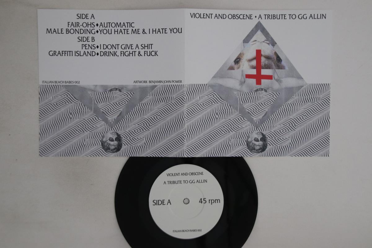 7inch Record VARIOUS - Violent And Obscene - A Tribute To IBB002 ITALIAN BEACH B 2009 UK Rock Used
7inch Record VARIOUS - Violent And Obscene - A Tribute To IBB002 ITALIAN BEACH B 2009 UK Rock Used