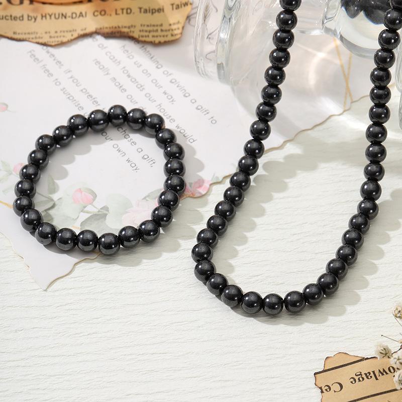 Magnet necklace bracelet combination simple personality high-end couple bracelet
Magnet necklace bracelet combination simple personality high-end couple bracelet