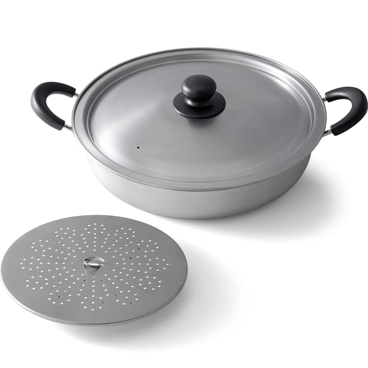 Wahei Freiz dancyu Stainless Steel Boiled Fish Pot 30cm with Perforated Plate Danchu DA-35 срібний
Wahei Freiz dancyu Stainless Steel Boiled Fish Pot 30cm with Perforated Plate Danchu DA-35 срібний