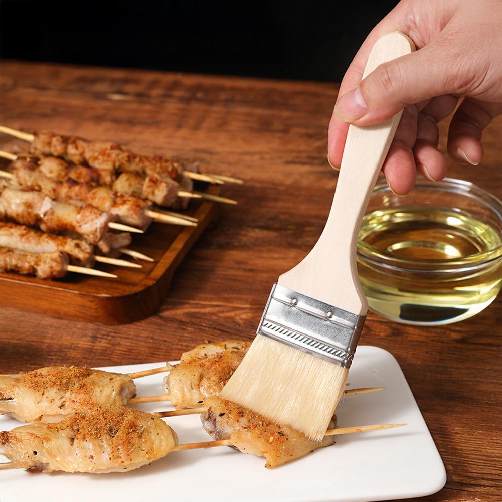 BBQ Sauce Brush Heat-Resistant Food-Grade Sauces/Oils Baking Kitchen Barbecue Tools 2 inches
BBQ Sauce Brush Heat-Resistant Food-Grade Sauces/Oils Baking Kitchen Barbecue Tools 2 inches