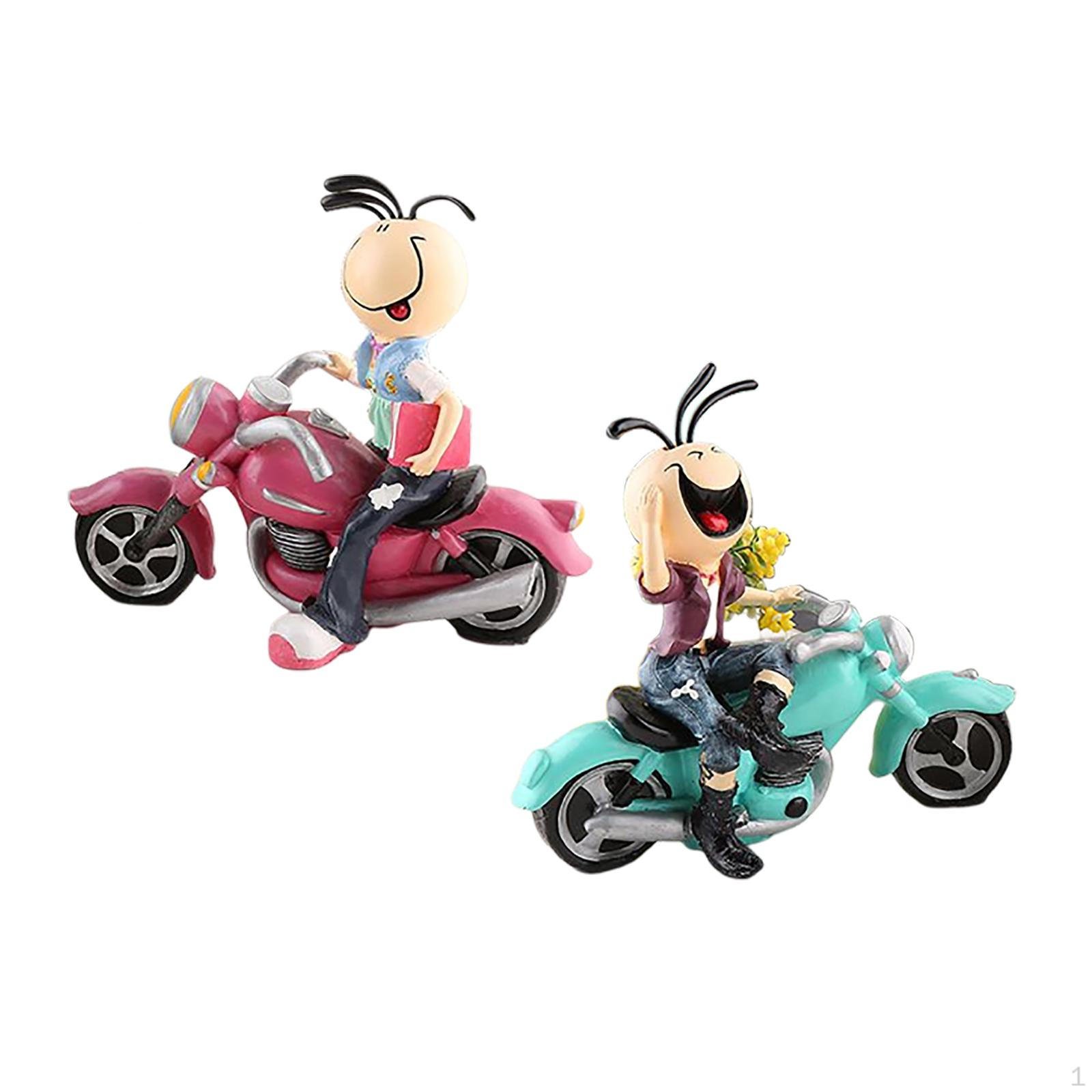 2 Pieces Moto Doll Statue Resin Sculptures for Valentines Day Gift Car
2 Pieces Moto Doll Statue Resin Sculptures for Valentines Day Gift Car