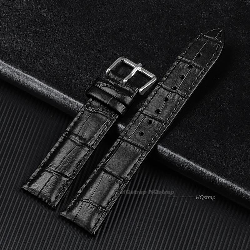 Leather Watch Strap 12 14mm 16mm 18mm 19mm 20mm 21mm 22mm Genuine Leather Watch Band with Silver Pin Buckle Universal Watchband 21mm чорний
Leather Watch Strap 12 14mm 16mm 18mm 19mm 20mm 21mm 22mm Genuine Leather Watch Band with Silver Pin Buckle Universal Watchband 21mm чорний