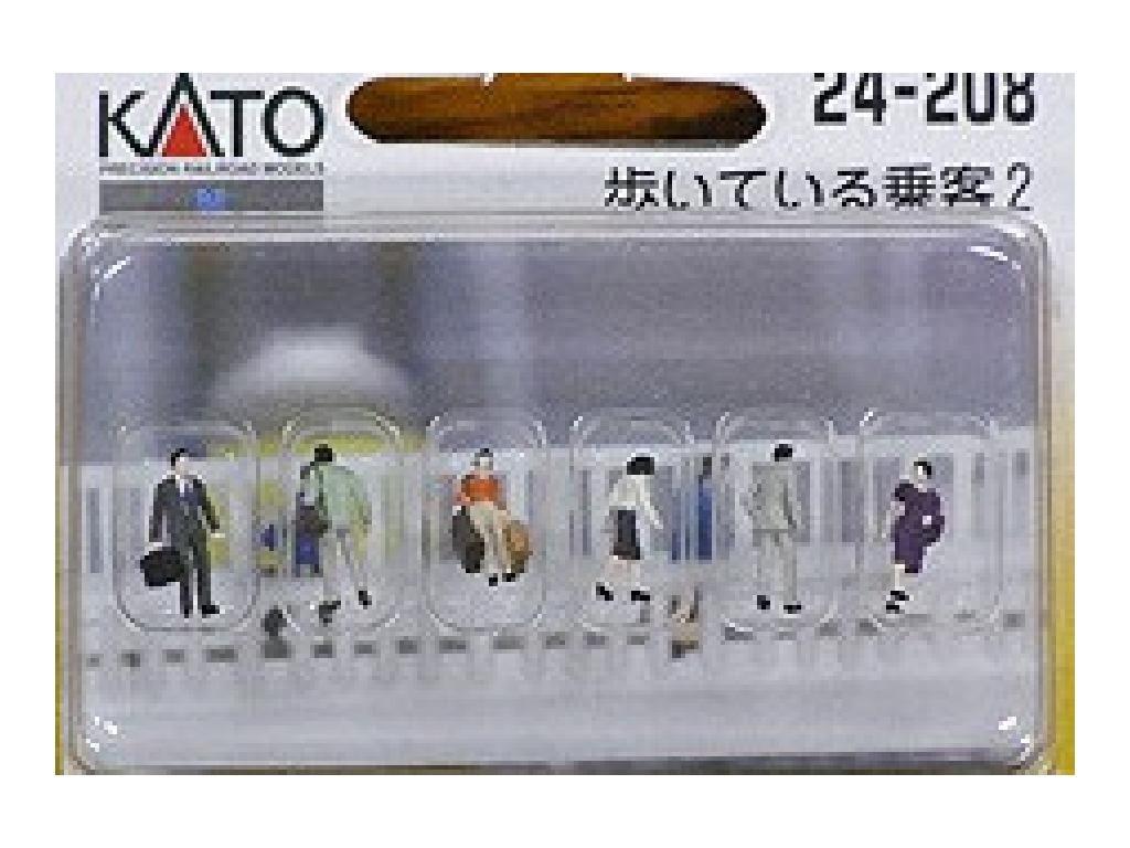 KATO N Gauge Walking Passenger 2 Diorama Supplies 24-208
KATO N Gauge Walking Passenger 2 Diorama Supplies 24-208