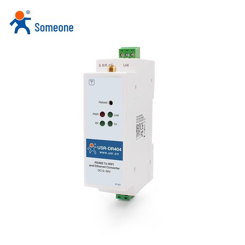 USR-DR404 Industrial DIN-rail WiFi RS485 Serial Server
USR-DR404 Industrial DIN-rail WiFi RS485 Serial Server