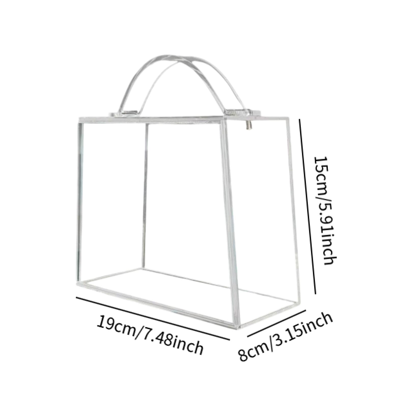Flower Gift Box with Lid and Handle Acrylic Clear Container Shadow Box Gift Packaging Box for Women s Conference Birthday Gift As described
Flower Gift Box with Lid and Handle Acrylic Clear Container Shadow Box Gift Packaging Box for Women s Conference Birthday Gift As described