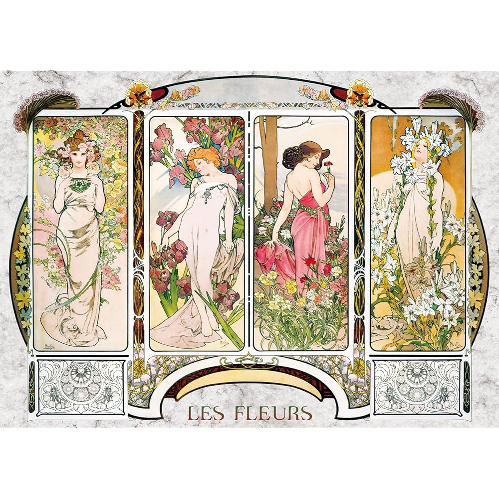 EPOCH Super Small Piece Jigsaw Puzzle Four Flowers Artwork 54 Pieces 38x53cm with Glue and Spatula
EPOCH Super Small Piece Jigsaw Puzzle Four Flowers Artwork 54 Pieces 38x53cm with Glue and Spatula