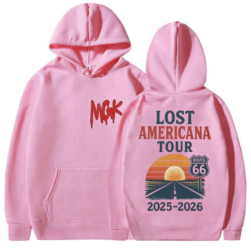 MGK Lost Americana Tour 2025-2026 Merch Hoody Mens Women Vintage Oversized Sweatshirt Cozy High Quality Fleece Hoodie Streetwear XL
MGK Lost Americana Tour 2025-2026 Merch Hoody Mens Women Vintage Oversized Sweatshirt Cozy High Quality Fleece Hoodie Streetwear XL