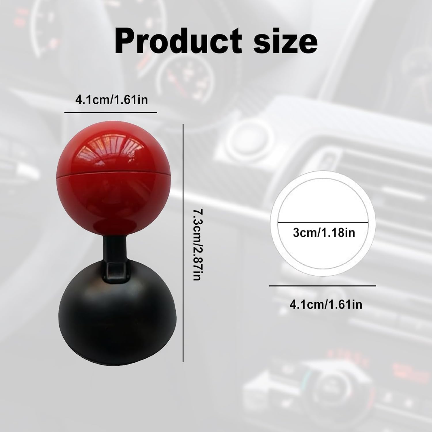 Start Button Joystick Upgrade, Universal Bling Metal Push to Start Accessories, Cool Car Accessories Start Button Rocker Ball Ignition Kit Interior жовтий
Start Button Joystick Upgrade, Universal Bling Metal Push to Start Accessories, Cool Car Accessories Start Button Rocker Ball Ignition Kit Interior жовтий
