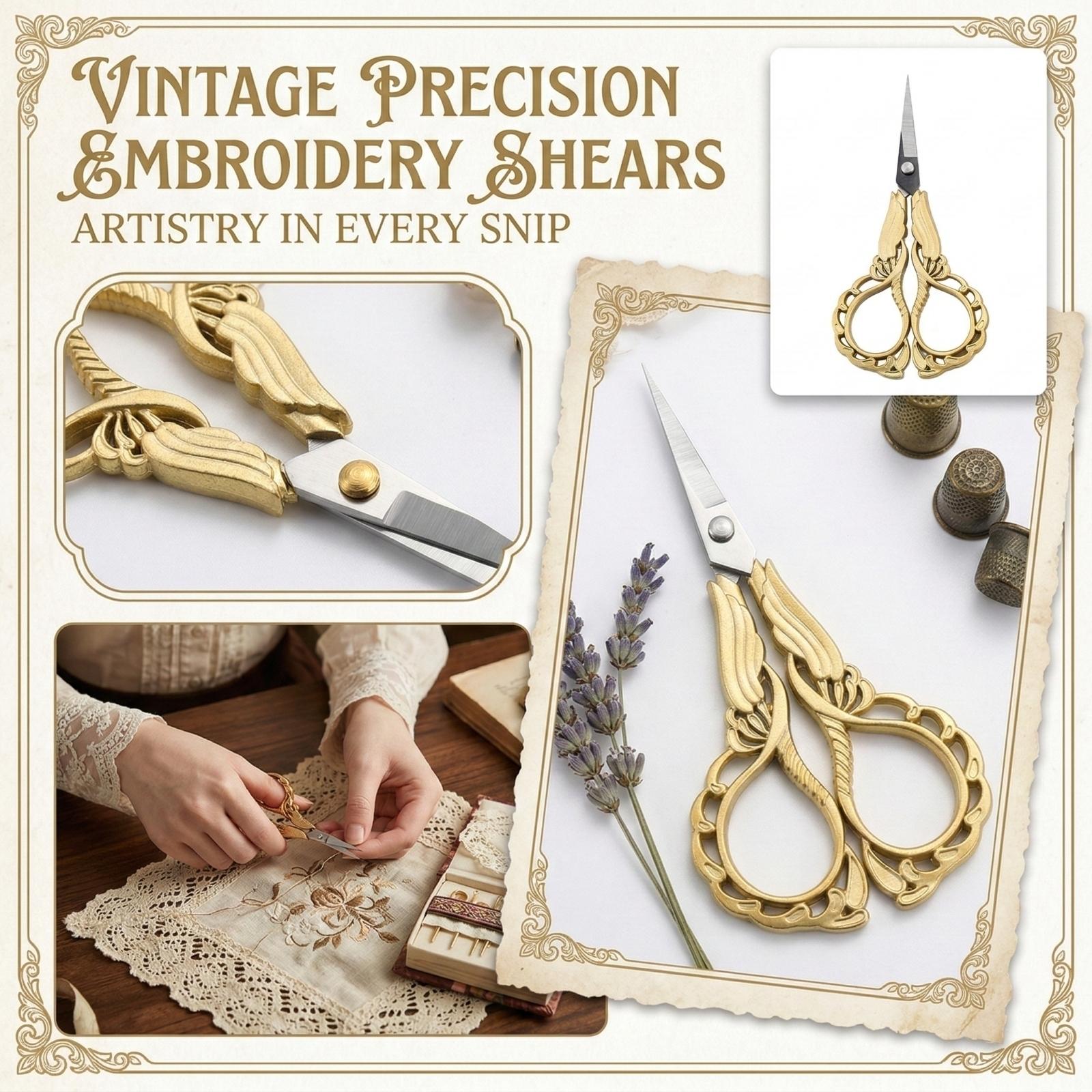 Stainless Steel Household Retro Exquisite Pointed Small Scissors One Size золотий
Stainless Steel Household Retro Exquisite Pointed Small Scissors One Size золотий