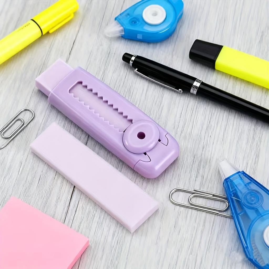 Two-piece Set Retractable Eraser+ Original Inner Liner, Office Supplies Wipe Without Leaving Marks and Won t Easily Damage Paper фіолетовий
Two-piece Set Retractable Eraser+ Original Inner Liner, Office Supplies Wipe Without Leaving Marks and Won t Easily Damage Paper фіолетовий