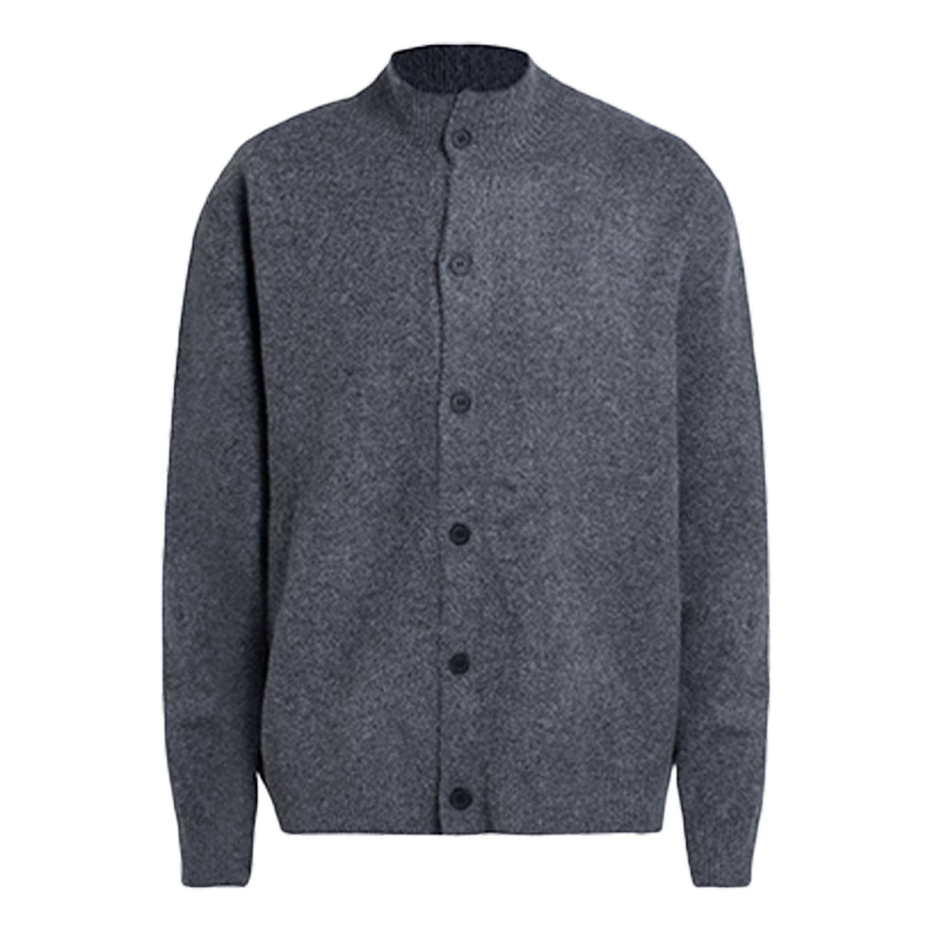 Xanvas Heathered Wool Blend Half-Neck Cardigan in Old Money Brown Gray Versatile Medium
Xanvas Heathered Wool Blend Half-Neck Cardigan in Old Money Brown Gray Versatile Medium