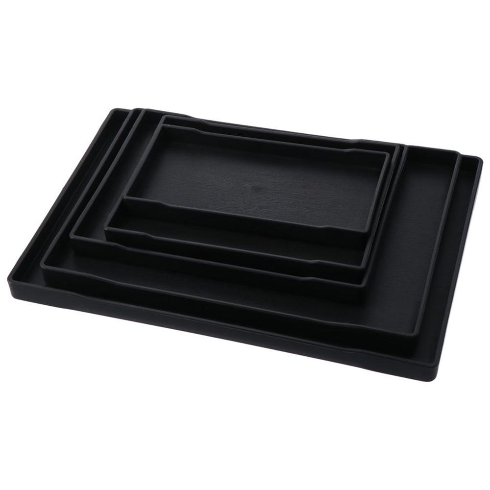 1 Pcs Black Serving Trays Rectangle Bed Table Tray Easy To Use Decorative Tray Kitchen 1 Pcs-20.4x10.2x2.2cm чорний
1 Pcs Black Serving Trays Rectangle Bed Table Tray Easy To Use Decorative Tray Kitchen 1 Pcs-20.4x10.2x2.2cm чорний