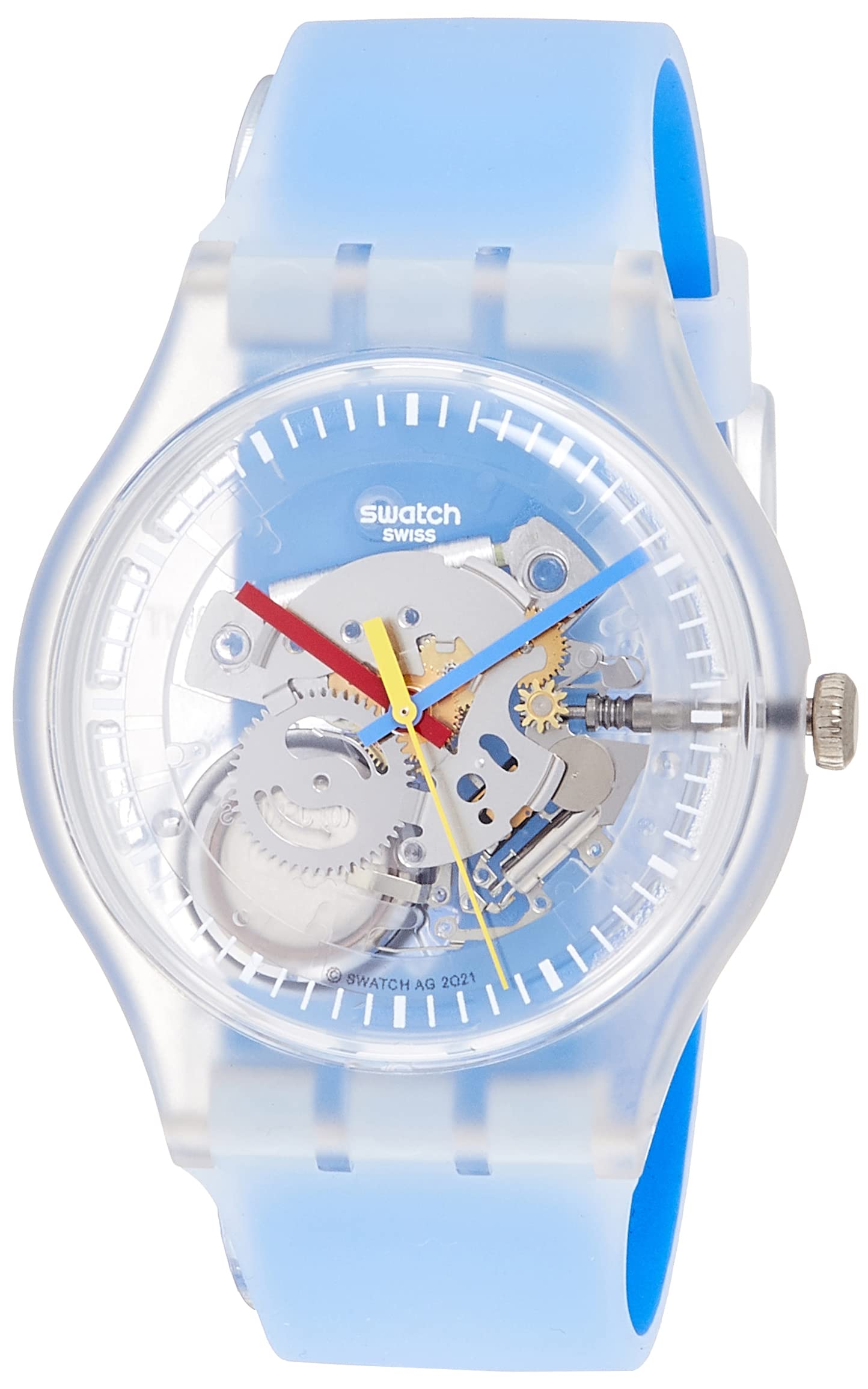 Наручные часы Swatch Clearly Blue Striped New Gent SUOK156
Наручные часы Swatch Clearly Blue Striped New Gent SUOK156