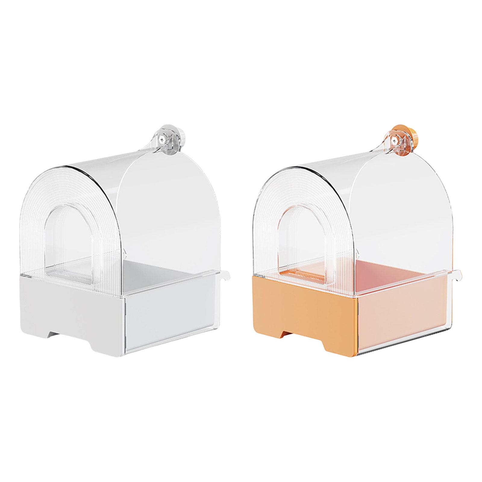 Pet Bird Bath Box Cage Accessories Birdbath Easy to Install Parrot Bathing Tub Parrot Bath Shower Box Birds Parrot Bath House помаранчевий
Pet Bird Bath Box Cage Accessories Birdbath Easy to Install Parrot Bathing Tub Parrot Bath Shower Box Birds Parrot Bath House помаранчевий