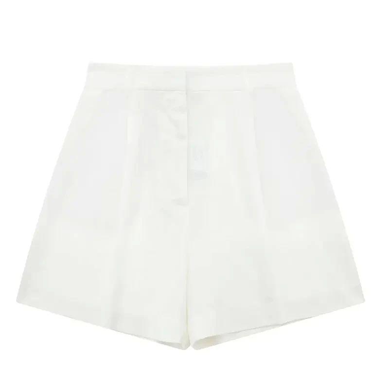 Single Brewed Vest Shorts Set Single Breasted V-neck Vest Vest Shorts Set white shorts S
Single Brewed Vest Shorts Set Single Breasted V-neck Vest Vest Shorts Set white shorts S