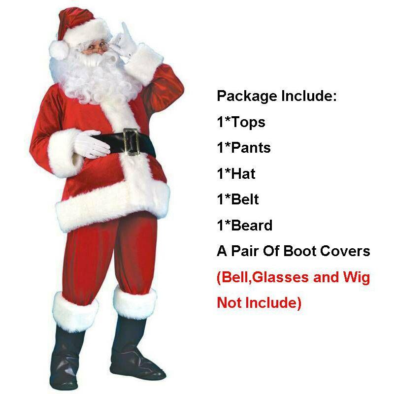 Warm And Breathable Adult Santa Claus Costume Set With Comfortable Loose Fit Design Costume Set,XL
Warm And Breathable Adult Santa Claus Costume Set With Comfortable Loose Fit Design Costume Set,XL