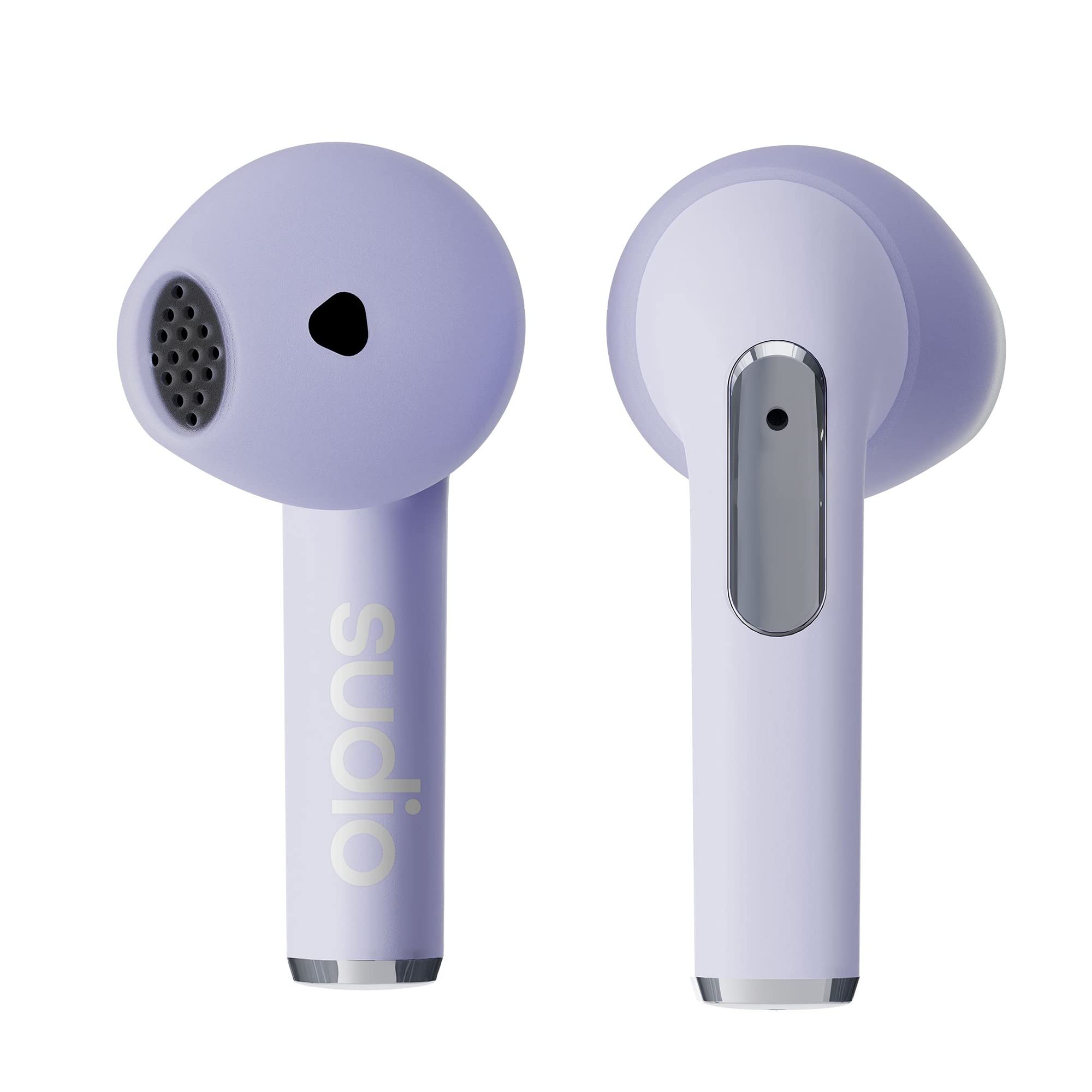 SUDIO N2 (Purple) Wireless In-Ear Earphones (Bluetooth 5.3 with Mic Compatible with iOS and Android IPX4 Waterproof) Type-C
SUDIO N2 (Purple) Wireless In-Ear Earphones (Bluetooth 5.3 with Mic Compatible with iOS and Android IPX4 Waterproof) Type-C