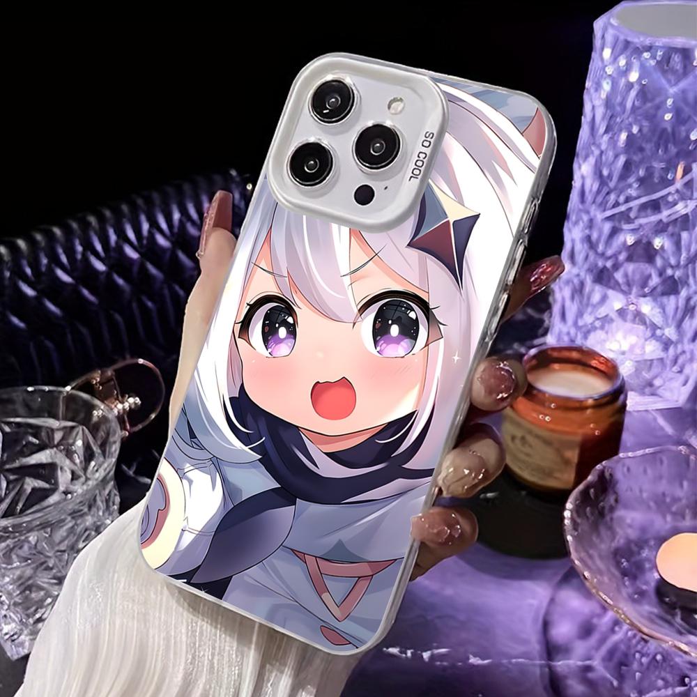 Game GI Paimon White Translucent Mobile Phone Case for iPhone 17 16 15 14 13 12 11 X XR XS 8 7 Air Pro Max Plus Colorful Cover iPhone XS Max
Game GI Paimon White Translucent Mobile Phone Case for iPhone 17 16 15 14 13 12 11 X XR XS 8 7 Air Pro Max Plus Colorful Cover iPhone XS Max