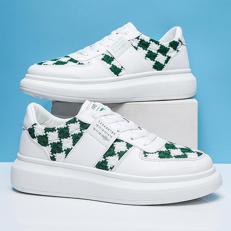 2025 new four-season student explosion versatile splicing checkerboard casual sports shoes men s shoes platform white shoes 39
2025 new four-season student explosion versatile splicing checkerboard casual sports shoes men s shoes platform white shoes 39