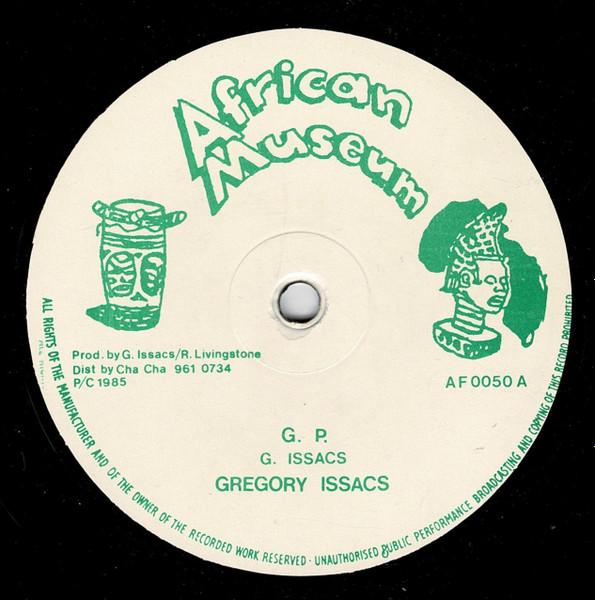 12inch Record GREGORY ISAACS - G.P. AF0050 African Museum 1985 Jamaica Reggae, Ska & Dub Used
12inch Record GREGORY ISAACS - G.P. AF0050 African Museum 1985 Jamaica Reggae, Ska & Dub Used