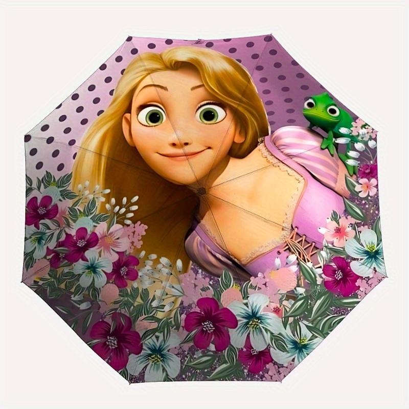 1pc Rapunzel Automatic Folding Umbrella: Compact 8-rib Design Cartoon Travel Companion for Outdoor, Casual Accessory
1pc Rapunzel Automatic Folding Umbrella: Compact 8-rib Design Cartoon Travel Companion for Outdoor, Casual Accessory