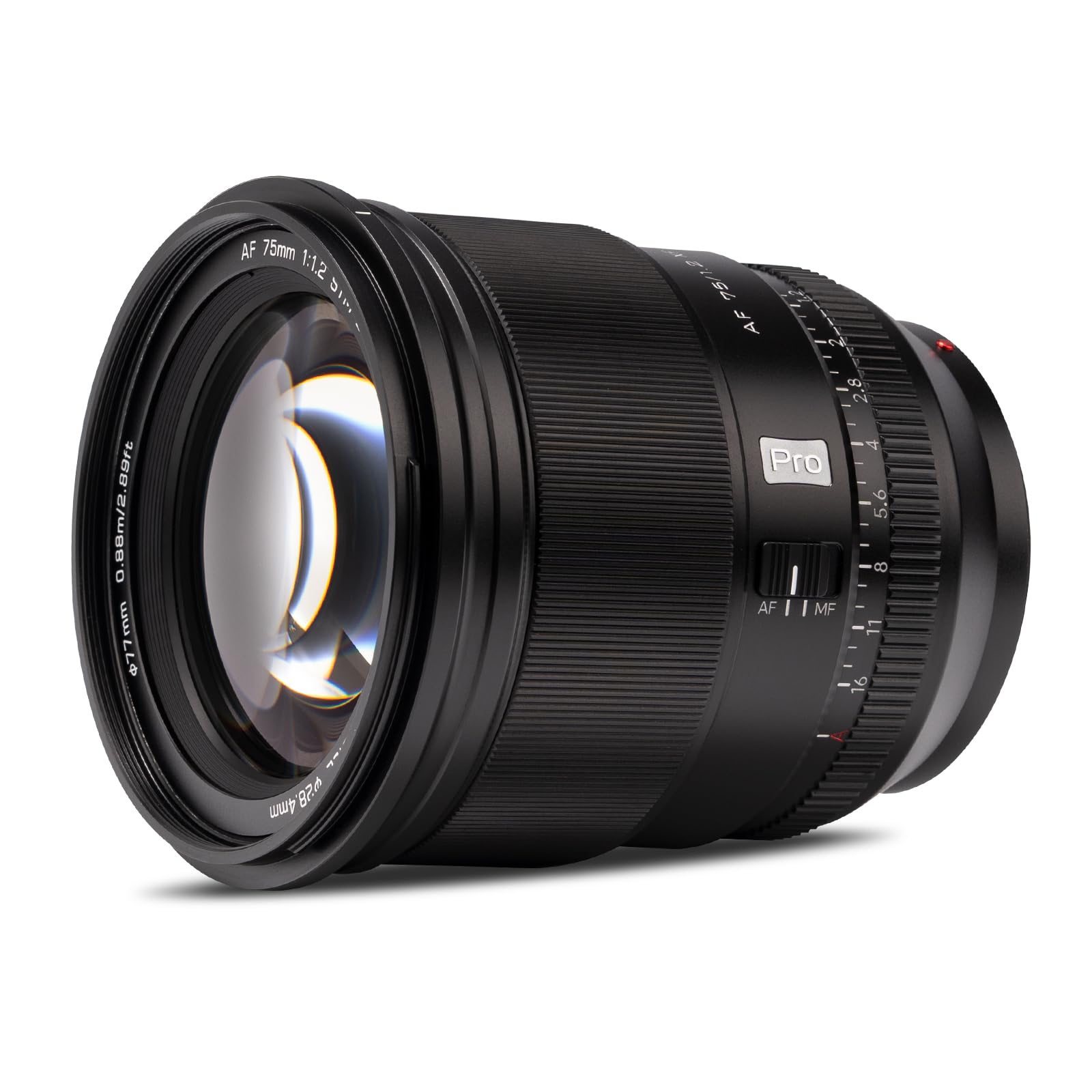 Viltrox 75mm Pro Large Aperture Autofocus Lens Compatible with Sony Mirrorless Camera A6000 A6400 FX30 A6300 A6500 A6600 A6100 A5100 A5000 A3500 A3000 чорний
Viltrox 75mm Pro Large Aperture Autofocus Lens Compatible with Sony Mirrorless Camera A6000 A6400 FX30 A6300 A6500 A6600 A6100 A5100 A5000 A3500 A3000 чорний