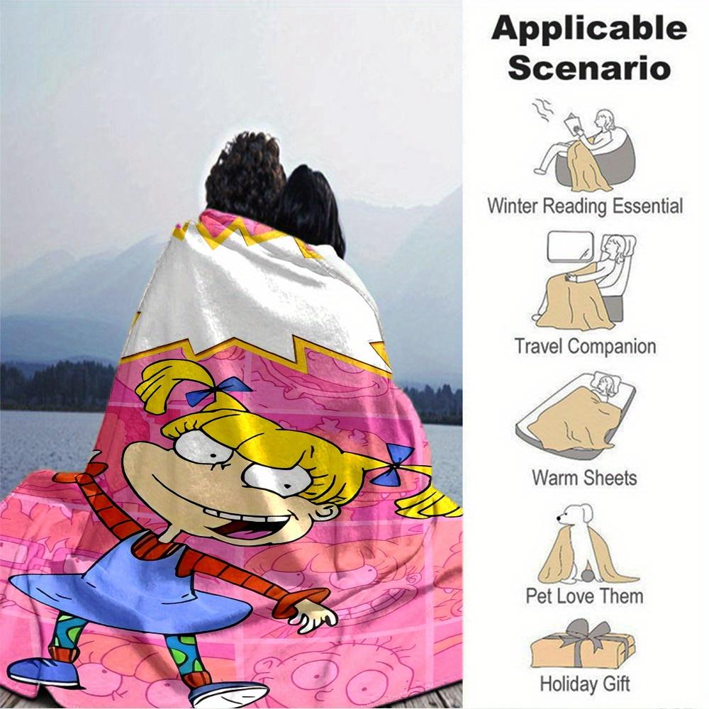 1pc Flannel Blanket, Helga,Blonde,Rugrats Pattern Printed Blanket, Sofa Bed Sofa Car Office Camping Travel Warm And Comfortable Soft Blanket 150x180cm
1pc Flannel Blanket, Helga,Blonde,Rugrats Pattern Printed Blanket, Sofa Bed Sofa Car Office Camping Travel Warm And Comfortable Soft Blanket 150x180cm