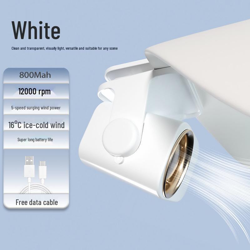 26-Year Bestselling Portable High-Power Mini Hat Clip Fan білий
26-Year Bestselling Portable High-Power Mini Hat Clip Fan білий