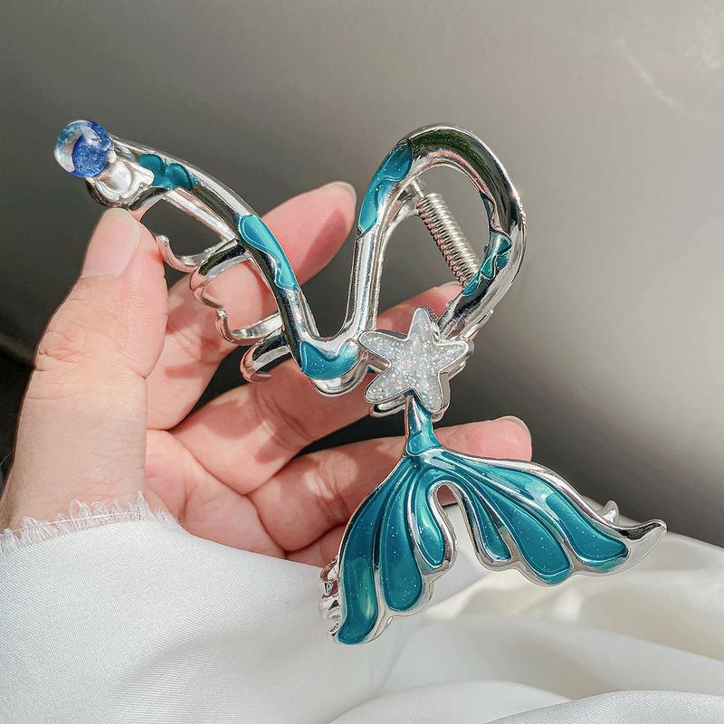 Металлические неровные заколки-крабы для волос в виде морской звезды серебристого цвета для женщин, ретро, большие, зажим-краб, заколки-автоматы, головной убор, аксессуары для волос, ювелирные изделия свежего воздуха
Металлические неровные заколки-крабы для волос в виде морской звезды серебристого цвета для женщин, ретро, большие, зажим-краб, заколки-автоматы, головной убор, аксессуары для волос, ювелирные изделия свежего воздуха