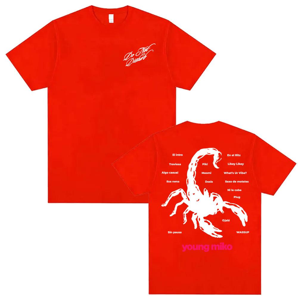 Singer Young Miko Dont Disturb Printed Tshirt 2026 Summer Male Female Aesthetics Luxury Fashion Pop Art Tshirt Street Wear 3XL
Singer Young Miko Dont Disturb Printed Tshirt 2026 Summer Male Female Aesthetics Luxury Fashion Pop Art Tshirt Street Wear 3XL