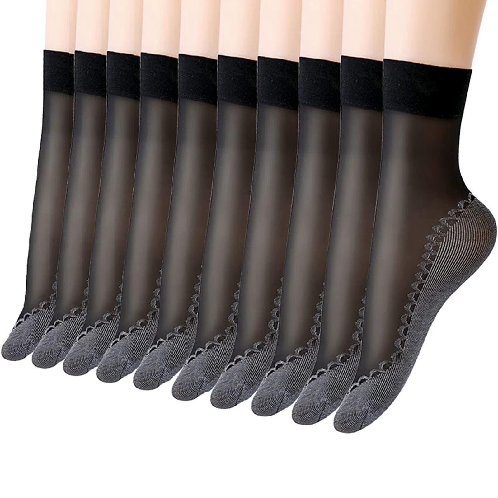 Womens Anti-Slip Cotton Cute Socks Sweat Absorbing Anti-Slip Cotton Bottom Stretch Sock Black Skin Color Transparent Thin Socks 1pair чёрный
Womens Anti-Slip Cotton Cute Socks Sweat Absorbing Anti-Slip Cotton Bottom Stretch Sock Black Skin Color Transparent Thin Socks 1pair чёрный