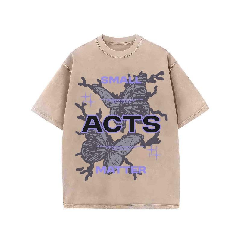European sizes Oversized Butterfly Printed Washed T - Shirt for Women Men, Purple Text And Star Decor, Casual Daily Wear 5XL
European sizes Oversized Butterfly Printed Washed T - Shirt for Women Men, Purple Text And Star Decor, Casual Daily Wear 5XL