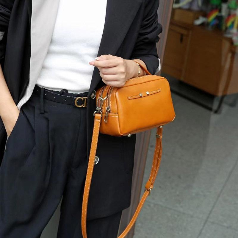 Genuine Leather Women s Bag High End Summer New Vegetable Tanned Soft Leather Retro Pillow Bag Large Capacity Single Shoulder Crossbody Bag
Genuine Leather Women s Bag High End Summer New Vegetable Tanned Soft Leather Retro Pillow Bag Large Capacity Single Shoulder Crossbody Bag