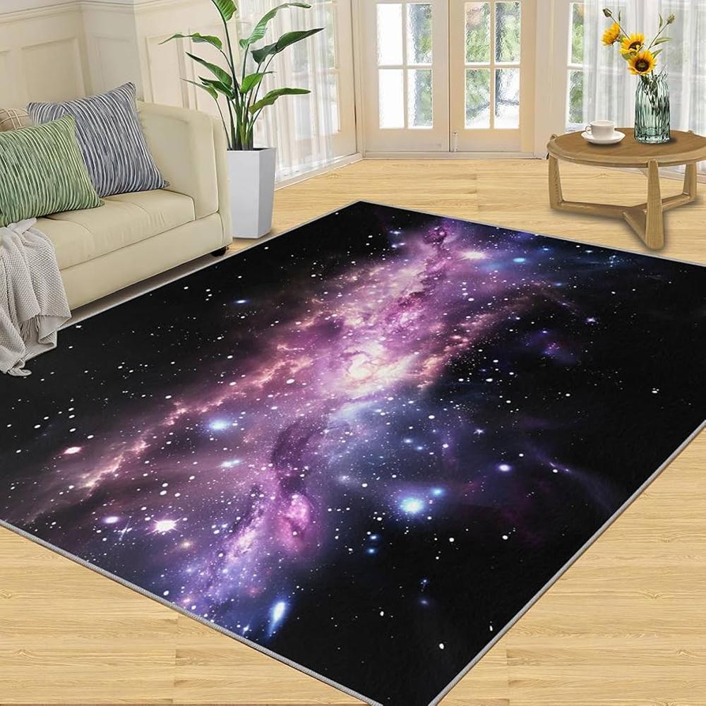 Modern Galaxy Nebula Starry Runner Rug Cosmic Universe Space Print Non Slip Carpet for Living Room Bedroom Hallway Home Decor 40X60CM
Modern Galaxy Nebula Starry Runner Rug Cosmic Universe Space Print Non Slip Carpet for Living Room Bedroom Hallway Home Decor 40X60CM