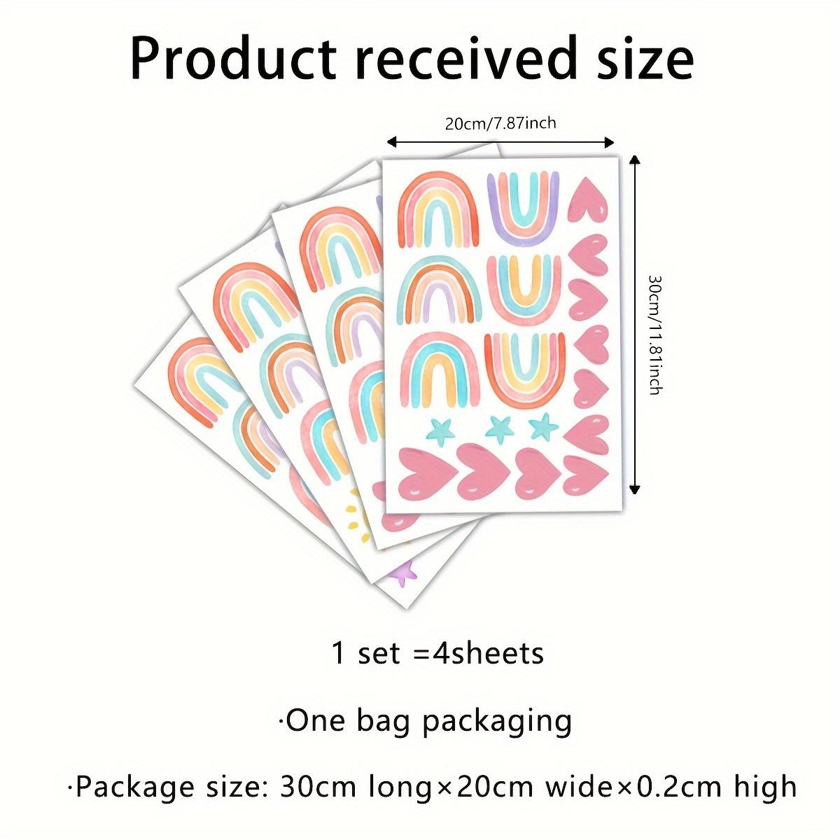 Ms8035B Rainbow Love Cloud Star Wall Sticker Bedroom Living Room Decorative Wall Sticker Large Quantity Can Be Negotiated
Ms8035B Rainbow Love Cloud Star Wall Sticker Bedroom Living Room Decorative Wall Sticker Large Quantity Can Be Negotiated