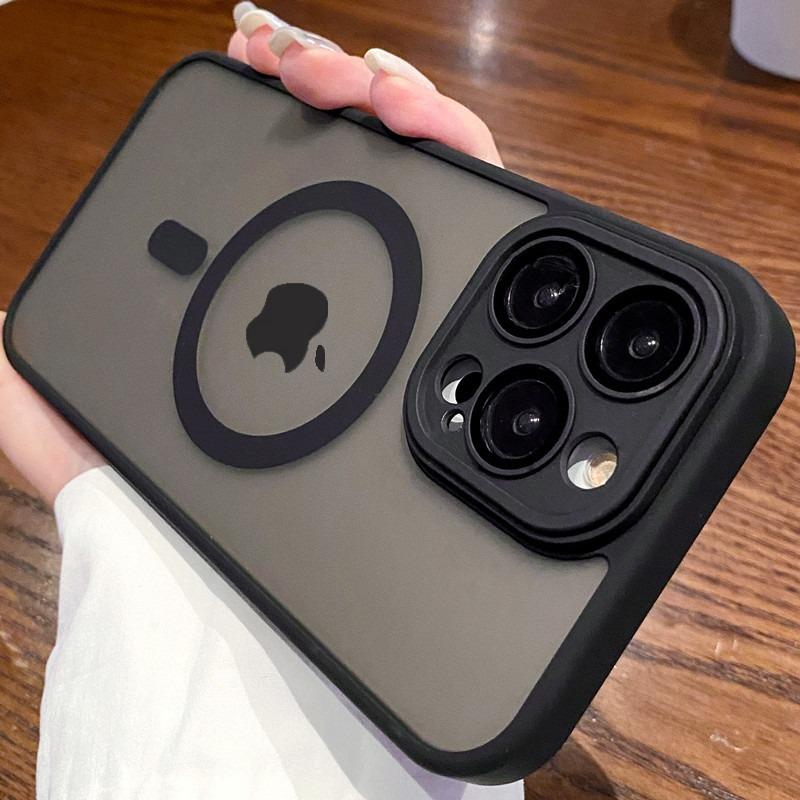 Fashion Translucent Magnetic Matte Case for iPhone 16 15 14 13 12 11 Pro Max 16e for Magsafe Wireless Charge Shockproof Cover iPhone 11 Pro Max
Fashion Translucent Magnetic Matte Case for iPhone 16 15 14 13 12 11 Pro Max 16e for Magsafe Wireless Charge Shockproof Cover iPhone 11 Pro Max