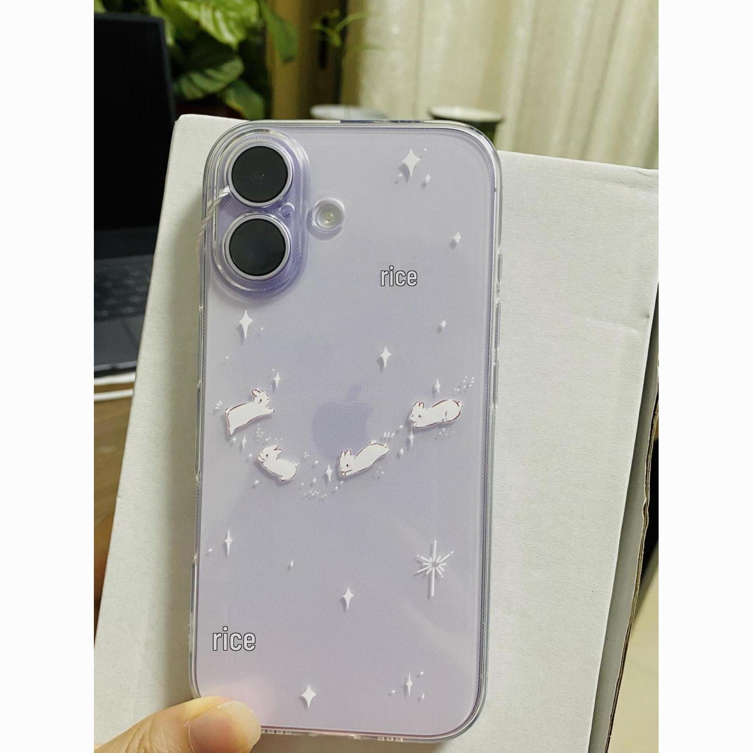 Star Rabbit Starry Sky Cartoon Phone Case for iPhone 14/15/16/17 Pro Max/XS/XR/11 - Soft Shell iPhone 17 Pro
Star Rabbit Starry Sky Cartoon Phone Case for iPhone 14/15/16/17 Pro Max/XS/XR/11 - Soft Shell iPhone 17 Pro