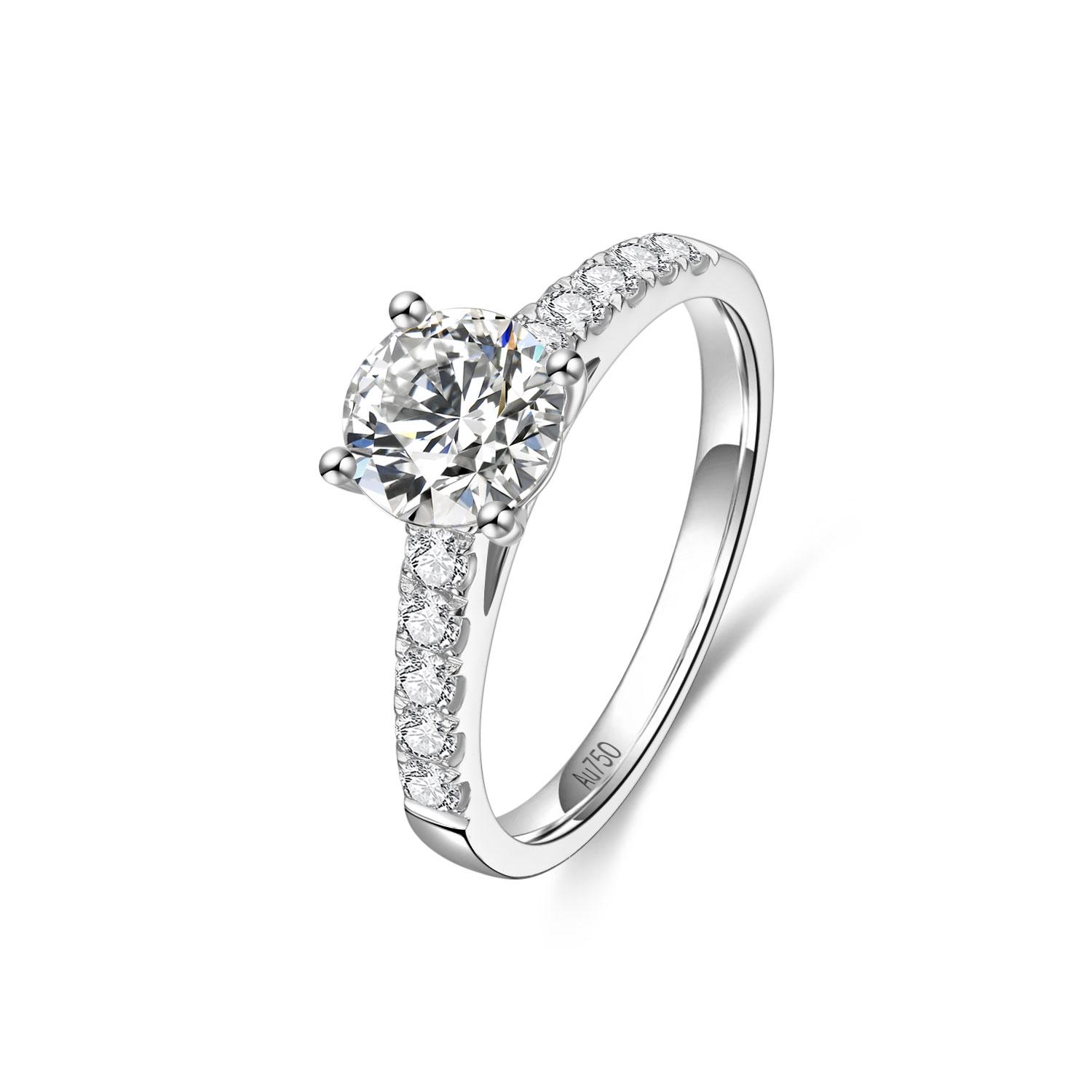 Сертификат IGI 0.5CT-2.0CT Выращенный в лаборатории бриллиант DE VVS1-VS1 Круглый кубический обручальные кольца из белого золота 18 карат с 4 когтями для женщин Обручальное кольцо
Сертификат IGI 0.5CT-2.0CT Выращенный в лаборатории бриллиант DE VVS1-VS1 Круглый кубический обручальные кольца из белого золота 18 карат с 4 когтями для женщин Обручальное кольцо