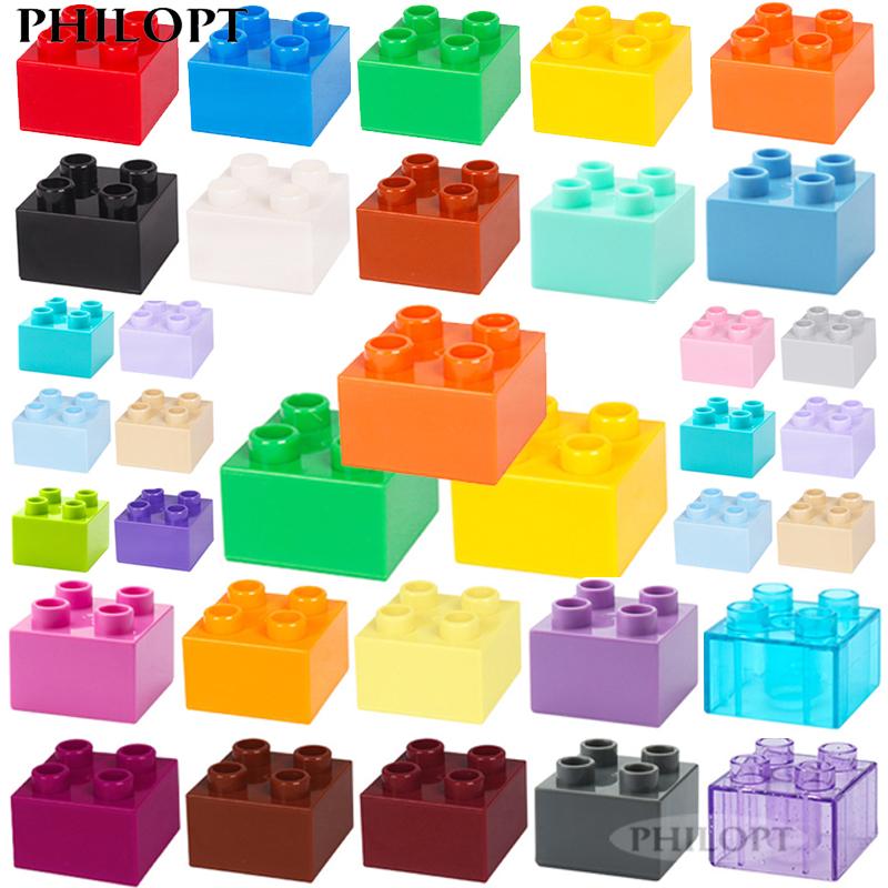 4pcs DIY Large Building Block Brick 2X2 Bricks Big Size Bricks Toys For Educational Children Kids Gifts
4pcs DIY Large Building Block Brick 2X2 Bricks Big Size Bricks Toys For Educational Children Kids Gifts